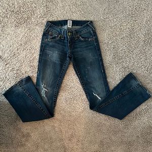 True Religion Jeans - low rise, boot cut